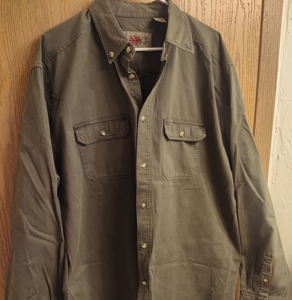 Field & Forest Other - Men's Olive Green Button-Up Shirt